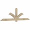 Ekena Millwork Redmond Rough Sawn Timber Gable Bracket, Douglas Fir, 84"W x 24"H x 2"D x 4"F, 7/12 Pitch GBW084X24X0204RED00RDF - alternate 5